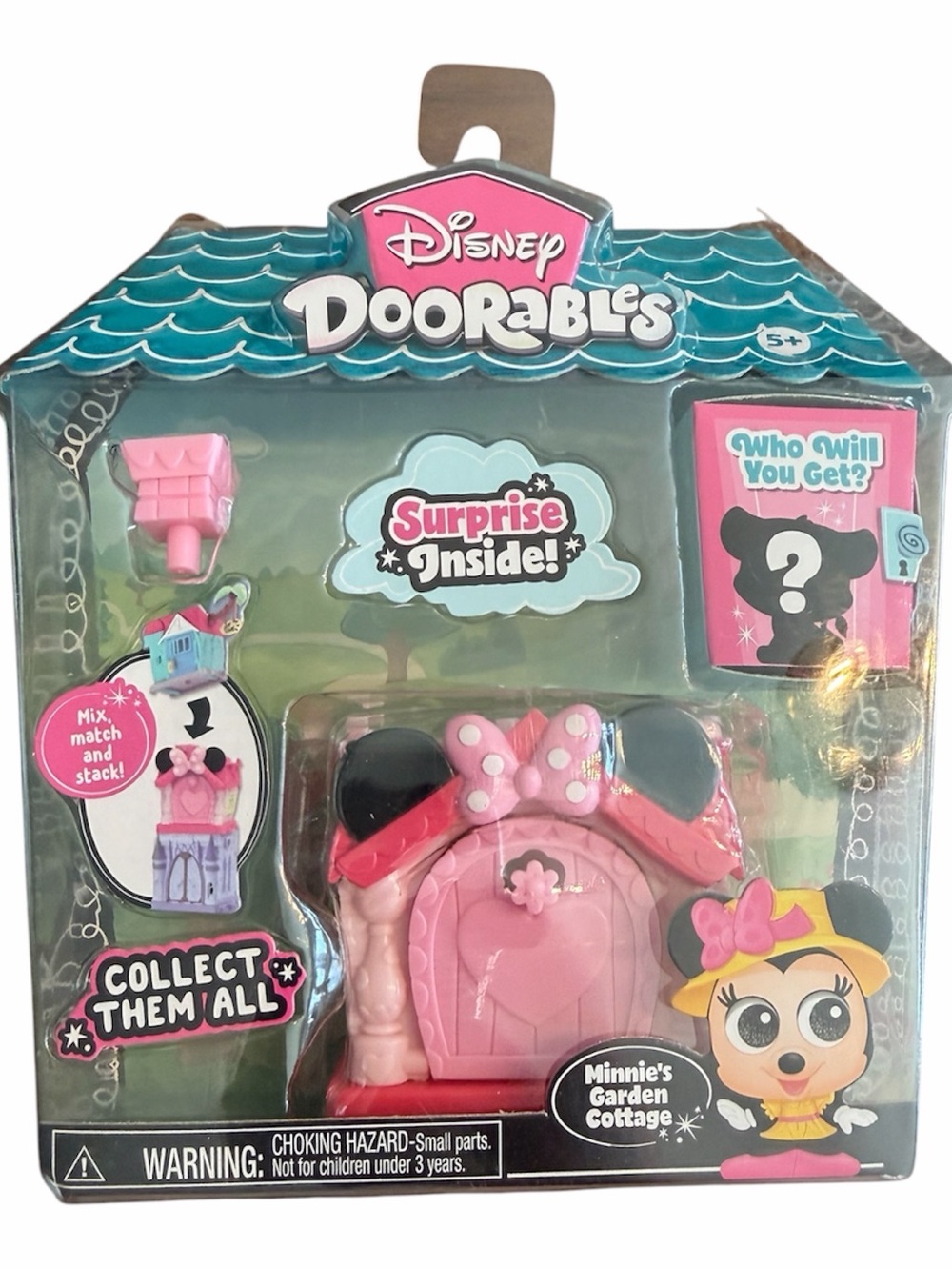 Disney Doorables Minnie’s Garden Cottage + 1 Mystery Figure NEW SEALED